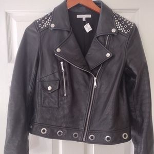 Rebecca Minkoff NWT leather studded jacket